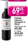 Tokara Cabernet Sauvignon Or Shiraz-6x750ml