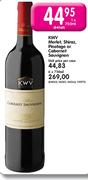 KWV Merlot, Shiraz, Pinotage Or Cabernet Sauvignon-6x750ml