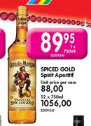 Spiced Gold Spirit Aperitif-12x750ml