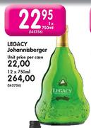 Legacy Johannisberger-12x750ml