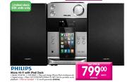 Philips Micro Hi-Fi with iPod Dock (DCM186)