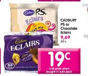 Cadbury PS Or Chocolate Eclairs-50's