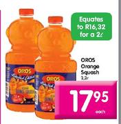 Oros Orange Squash-2.2L Each