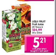 Liqui Fruit Fruit  Juice (All Flavours)-250ml