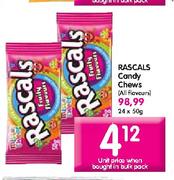 Rascals Candy Chews-24 x 50g 