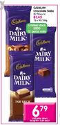 Cadbury Chocolate Slabs-12 x 90/100g