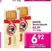 Bakers Tennis Biscuits-12 x 200g 
