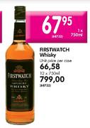 Firstwatch Whisky - 12 x 750ml
