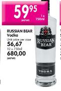 Russian Bear Vodka-750ml
