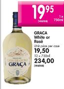 Graca White Or Rose-12x750ml