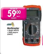 Multimeter Model MTD10