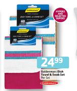 Goldenmarc Dish Towel & Swab Set