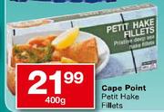 Cape Point Petit Hake Fillets-400gm
