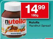 Nutella Hazelnut Spread-180gm