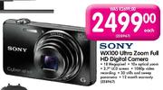 Sony WX100 Ultra Zoom Full HD Digital Camera