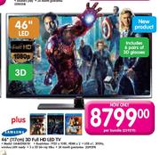 Samsung 3D Full HD LED TV-46"(117cm)