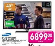 Samsung Smart Full HD Slim LED TV-40"(102cm)