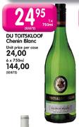 DU Toitskloof Chenin Blanc-6x750ml