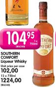 Southern Comfort Liqueur Whisky-12x750ml