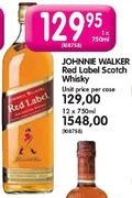 Johnnie Walker Red label Scotch Whisky-750ml