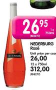 Nederburg Rose-12x750ml