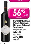 Durbanville Hills Merlot, Pinotage, Shiraz Or Cabernet Sauvignon-750ml