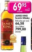 James King Scotch Whisky-12x750ml