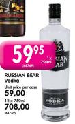 Russian Bear Vodka-750ml