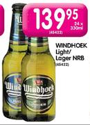 Windhoek Light/Lager NRB-24x330ml