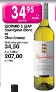 Leopard's Leap Sauvignon Blanc Or Chardonnay-6x750ml