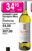 Leopard's Leap Sauvignon Blanc Or Chardonnay-750ml