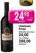 Craighall Range-12x750ml