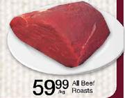 All Beef Roasts-Per Kg