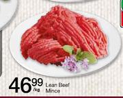 Lean Beef Mince-Per kg