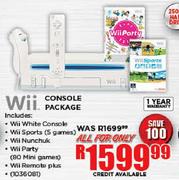 Wii Console Package