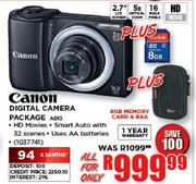 Canon Digital Camera Package