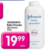 Johnson's Baby Powder-400gm