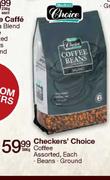 Checkers Choice Coffee Assorted Beans Each-500g