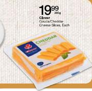 Clover Gouda/Cheddar Cheese Slices-200gm Each