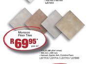 Morocco Floor Tiles-Per Sqm