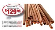 15 mm x 5.5m 460/0 Copper Pipe-Each