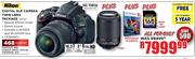 Nikon Digital SLR Camera Twin Lens Package(D5100)