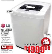 LG Top Loading Washing Machine-8.2kg(T8011TDFP)