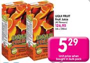 Liqui Fruit Fruit Juice(All Flavours)-250ml Each
