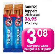 Bakers Toppers(All Flavours)-125gm Each