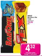 Nestle Bar One Or Tex Large(All Flavour)-40's Pack