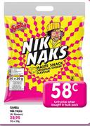 Simba Nik Naks(All Flovours)-20gm Each