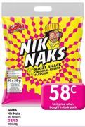 Simba Nik Naks(All Flovours)-50x20gm 