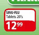 Sinu-Flu Tablets-20's 