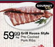 rill House Style Pre Cooked Pork Ribs-Per kg